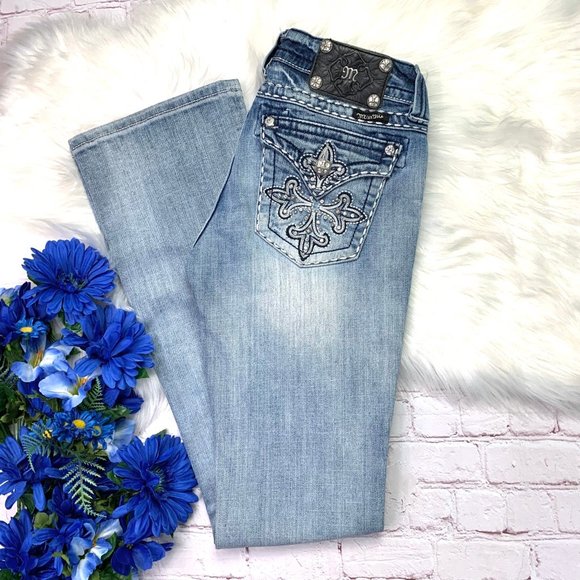 Miss Me Denim - 🚫SOLD! 👖I•MISS ME•I Light Wash Boot Cut 28x34 👖